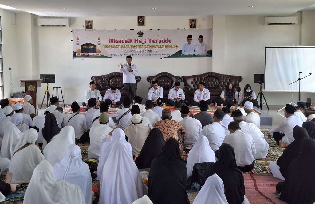 190 Calon Jemaah Haji Bengkulu Utara Siap Berangkat, 17 CJH Hasil Pergantian