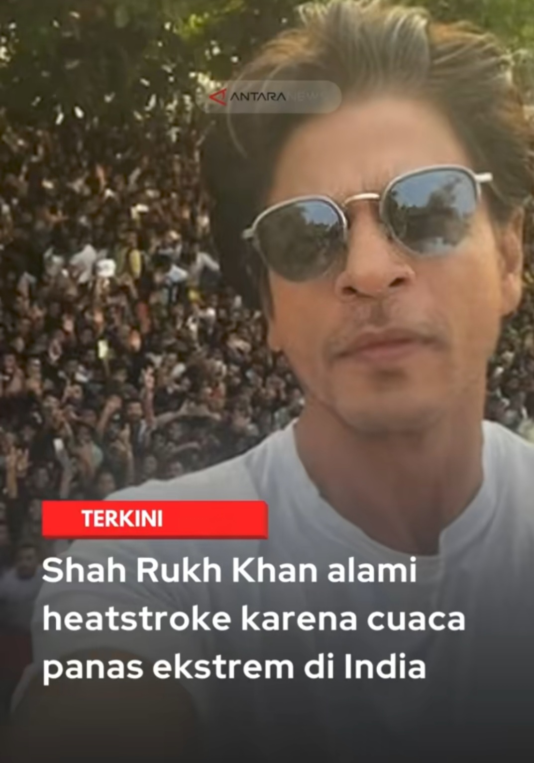 Shah Rukh Khan Dikabarkan Mengalami Heatstroke, Apa Penyebabnya?