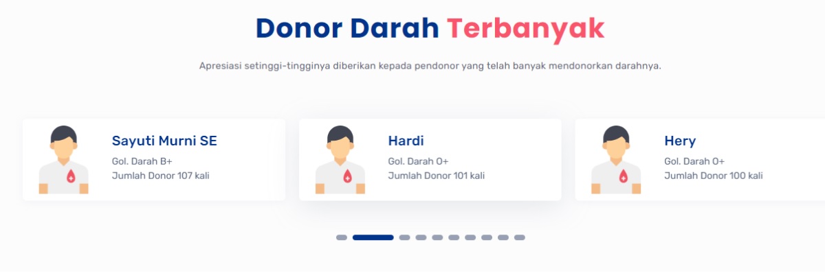 Wow! Ini Dia, 10 Orang Terbanyak Sumbangkan Darah di Kota Bengkulu: Sampai 100 Kali Donor