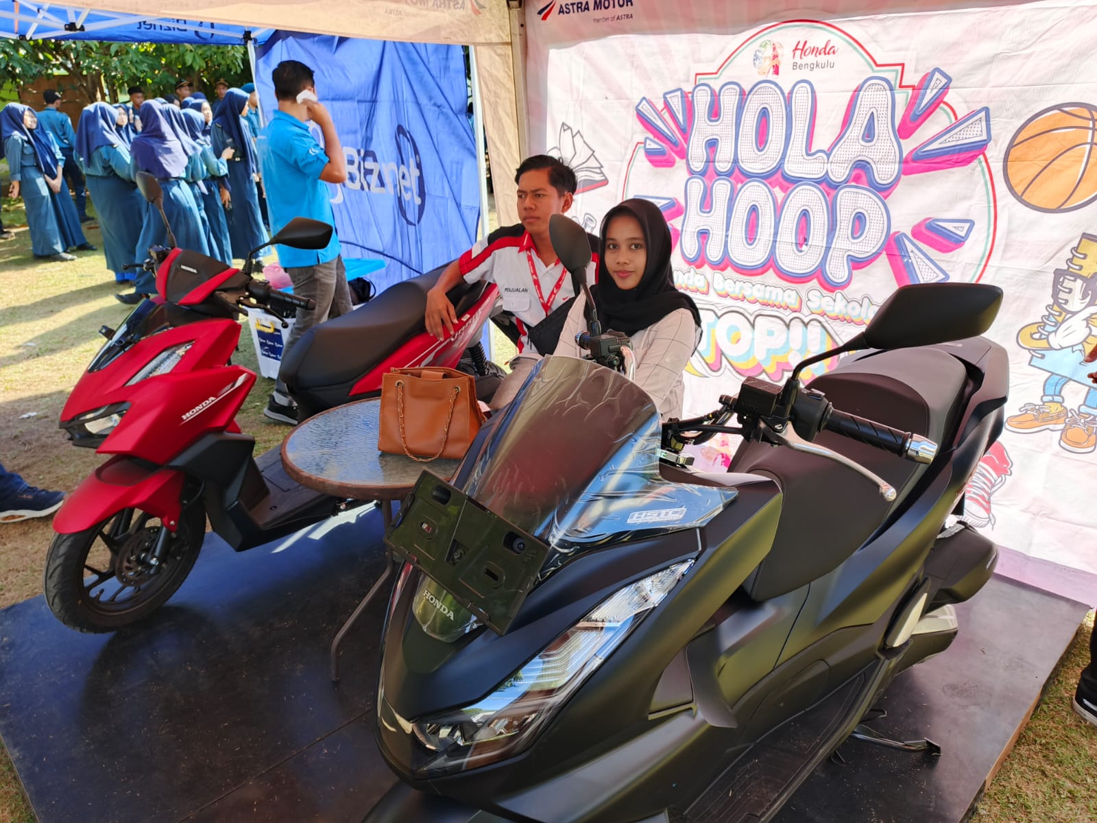 Kesempatan Emas! Promo Spesial Motor Matic Besar Honda di Holahoop SMAN 7 Bengkulu