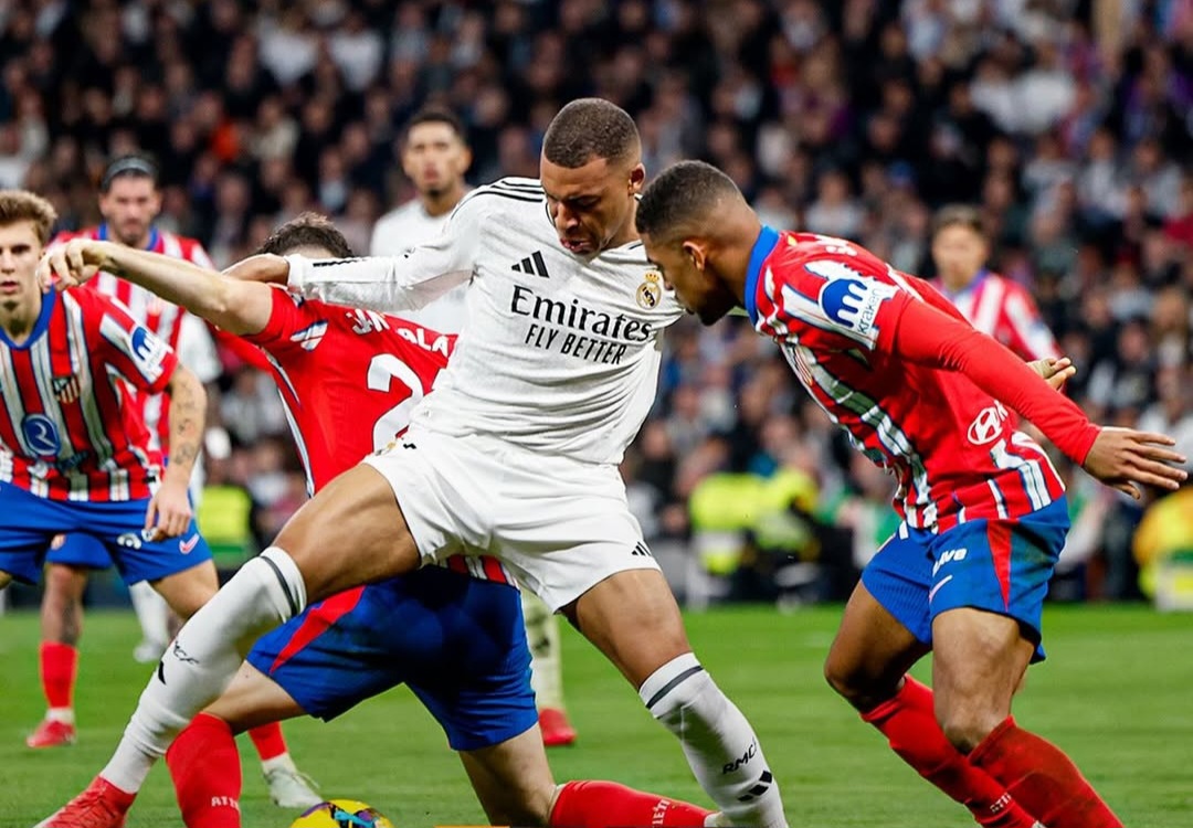 Real Madrid Ditahan Imbang Atletico Madrid di Santiago Bernabeu