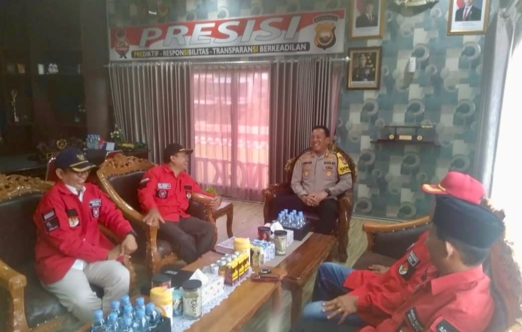 Jelang PSU 2025, PBB Bengkulu Selatan Sowan ke Kapolres dan Siap Jaga Kondusifitas