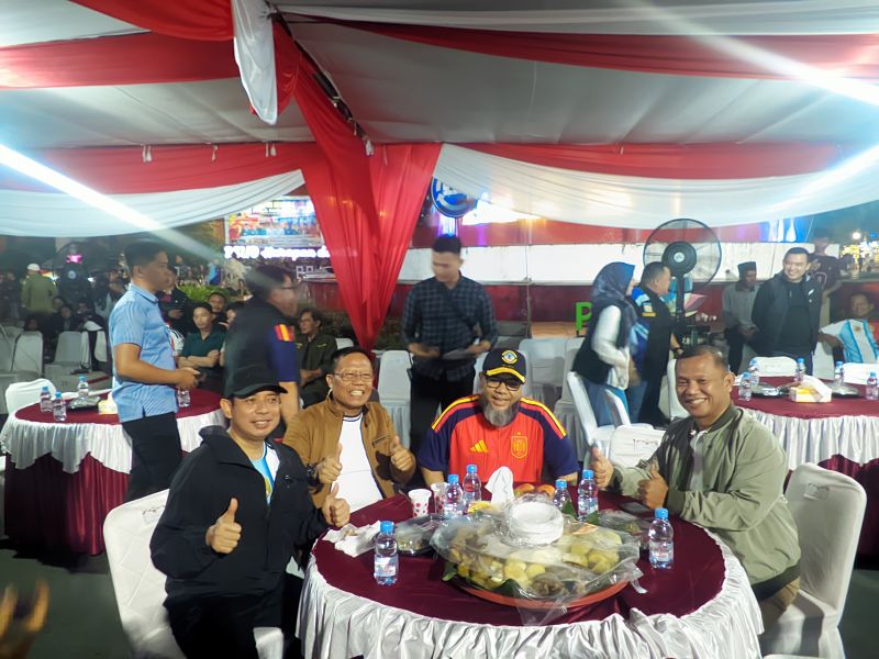 Simpang Lima Bengkulu Dipadati Ribuan Warga, Nobar Final Piala Dunia 2026 Jadi Panggung Persatuan