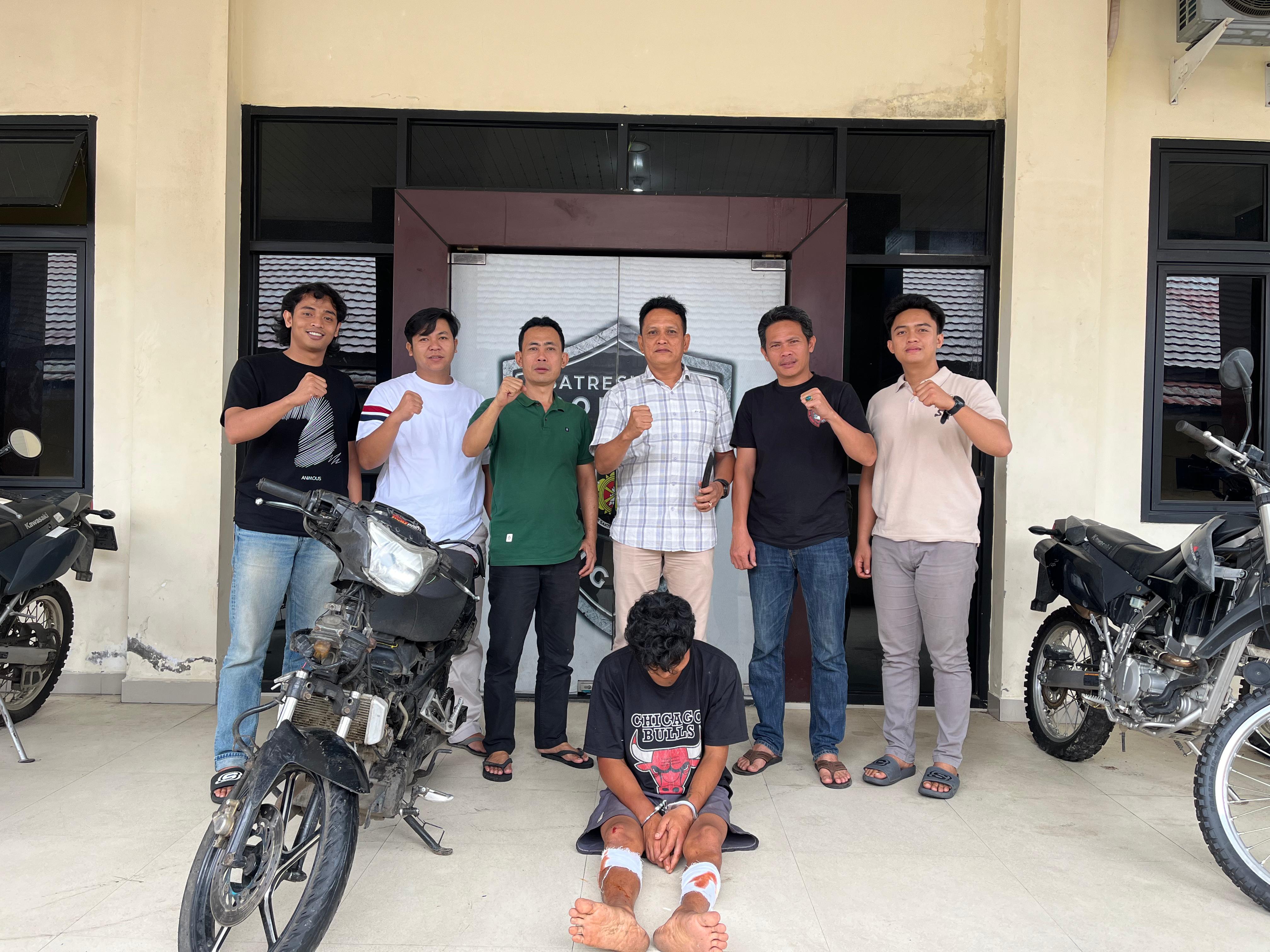 Malam Pesta Berujung Petaka! Curanmor Beraksi di Tengah Keramaian, Polisi Gercep Bekuk Pelaku