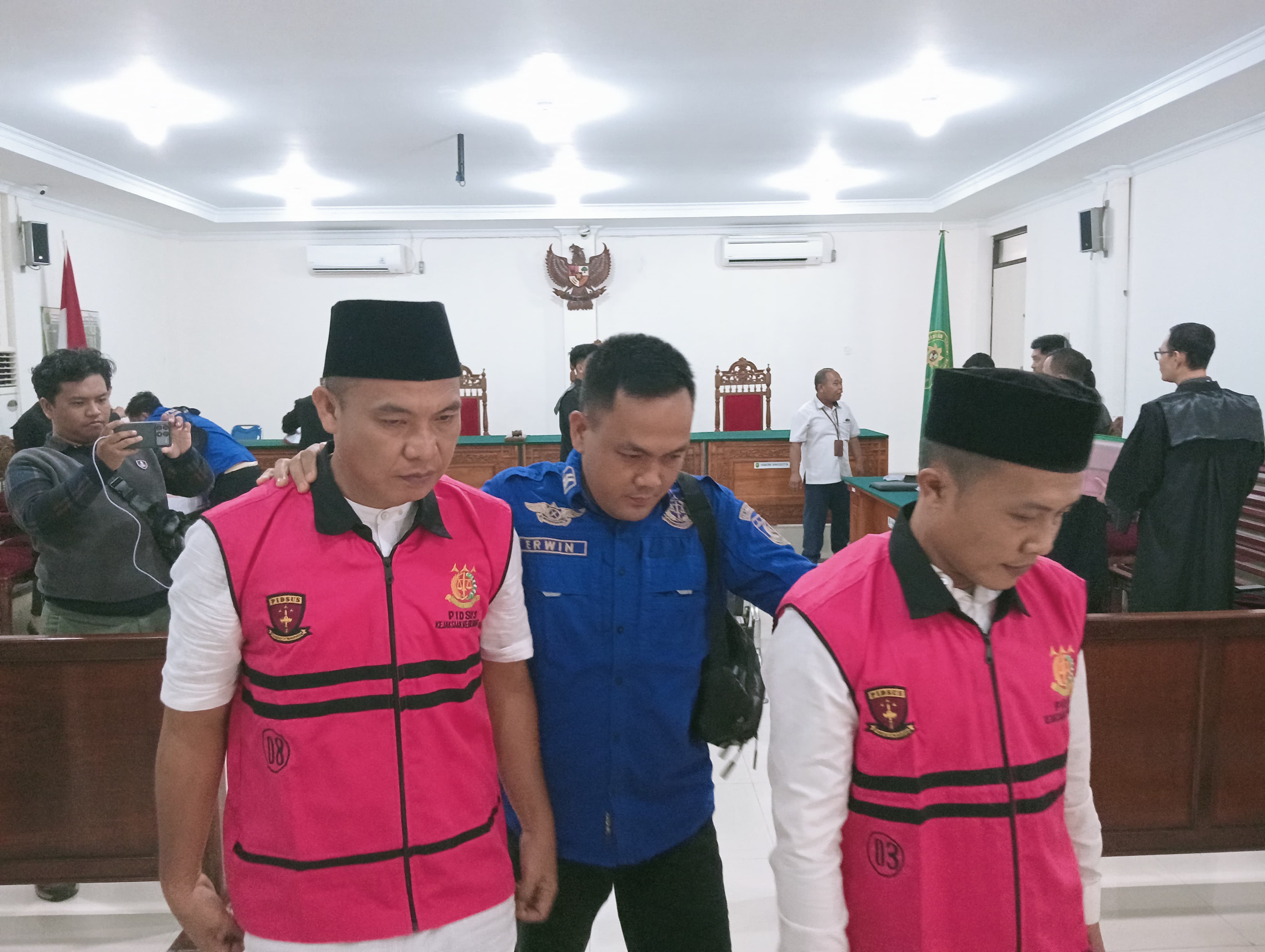 Eks Kepala Desa dan Bendahara Desa Gunung Kayu Didakwa Korupsi Dana Desa Rp611 Juta