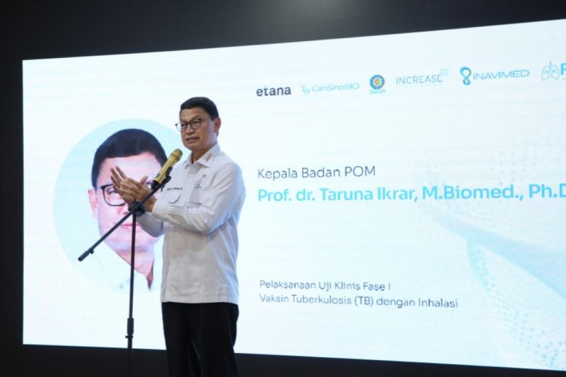 BPOM Terbitkan Persetujuan Uji Klinik Fase I untuk Vaksin TB Inhalasi AdTB105K