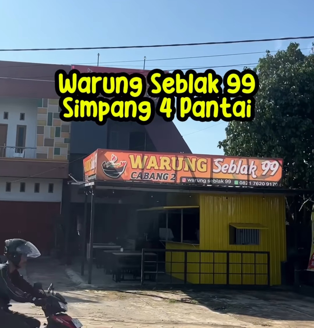 Jajan Seblak Sambil Nongkrong di Kota Bengkulu, Bisa Pilih Topping dan Isian Sepuasnya di Warung Seblak 99