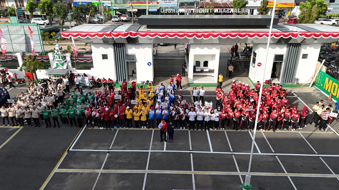 Semarak Harlah ke-80 Kejaksaan RI, Pekan Olahraga Satukan Jajaran Adhyaksa Bengkulu