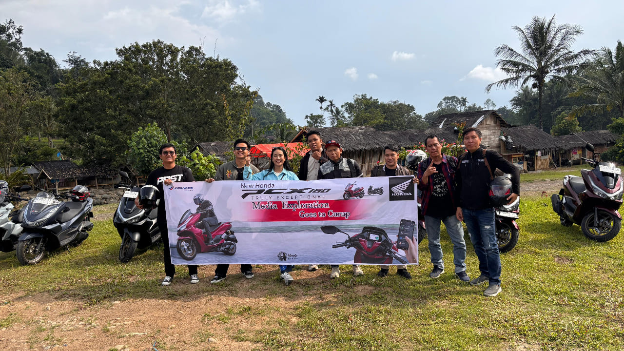 Astra Motor Bengkulu Ajak Media Jelajahi Curup dengan New Honda PCX 160 RoadSync, Skutik Premium yang Canggih