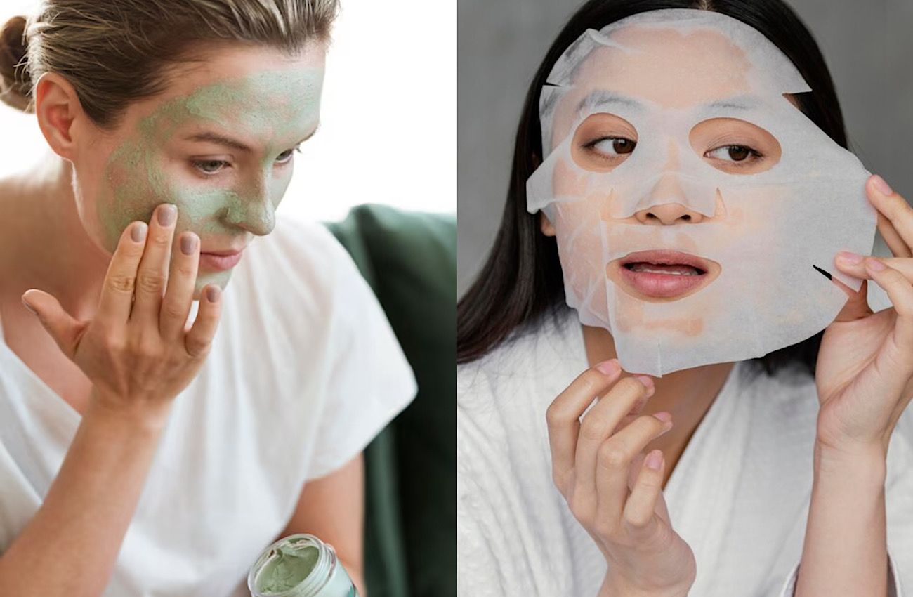 Perbandingan Clay Mask dan Sheet Mask: Fungsi, Kelebihan dan Kekurangannya