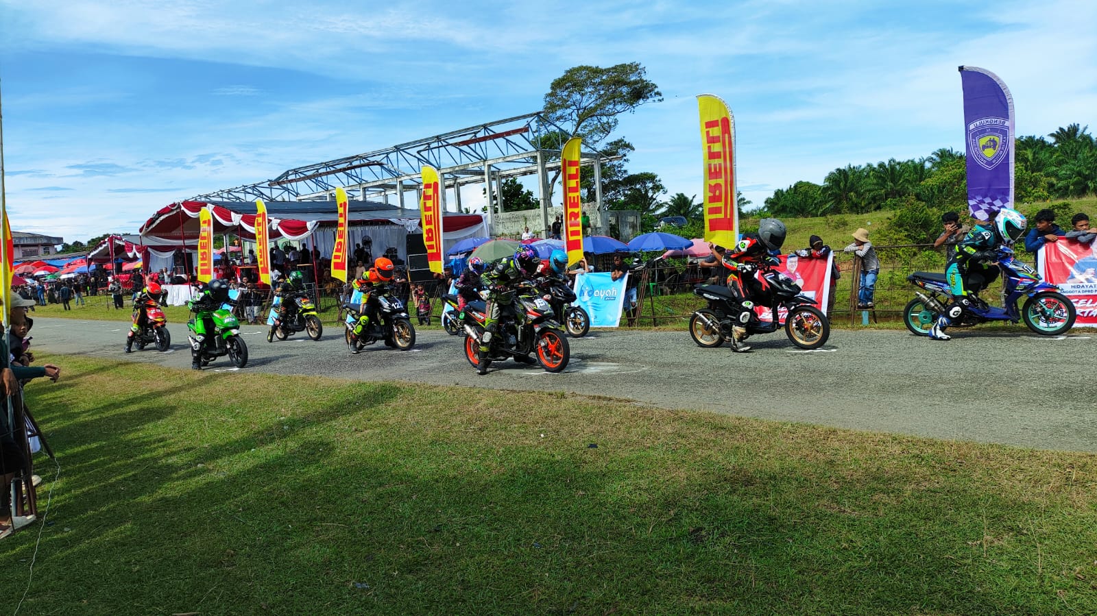 133 Pembalap Adu Kecepatan di Final Race Kejurnas Motoprix Piala Presiden 2025 di Bengkulu Selatan