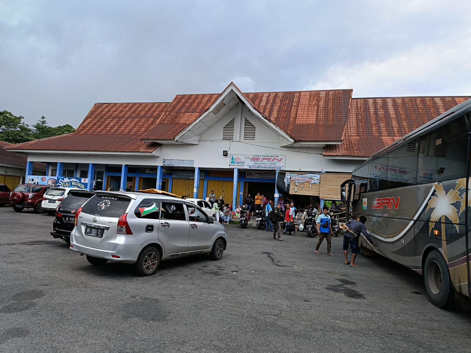 Puncak Arus Balik Pemudik, Penumpang Tujuan Pulau Jawa di Terminal Simpang Nangka Rejang Lebong Meningkat