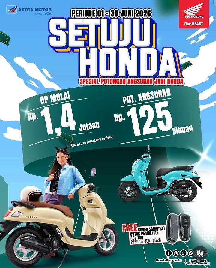 Tampil Retro dan Ikonik, Intip Promo ‘Setuju Honda’ untuk Honda Scoopy Idamanmu Bulan Ini