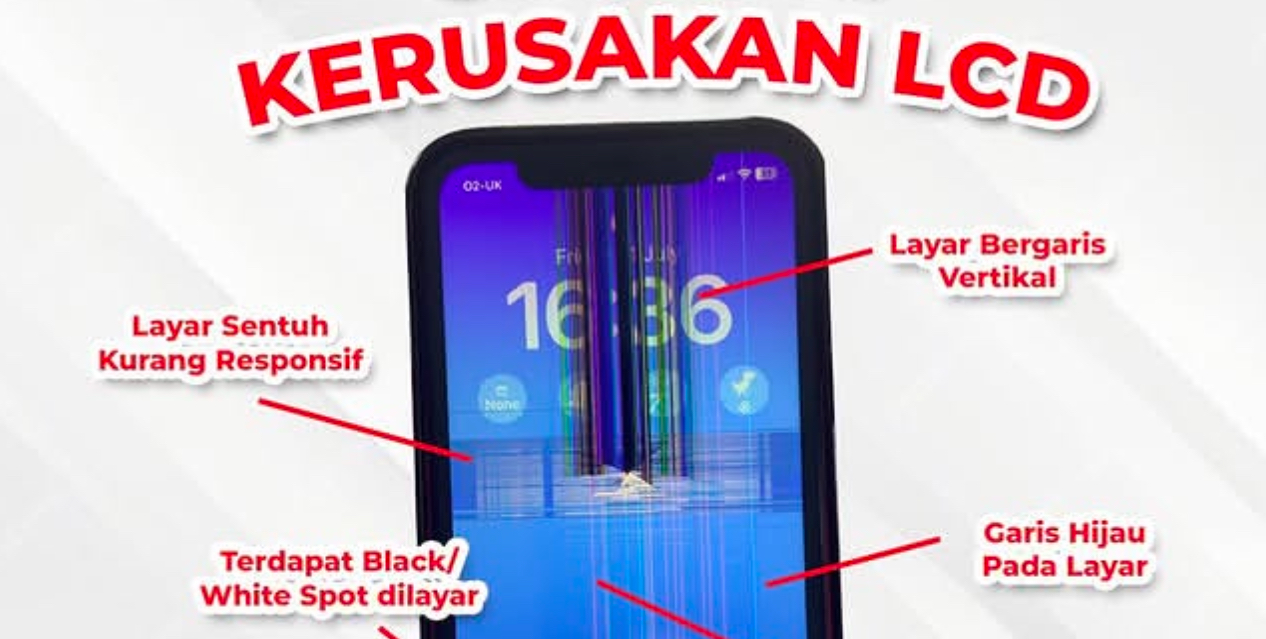 Ciri-Ciri LCD iPhone Rusak dan Cara Mengatasinya dengan Mudah