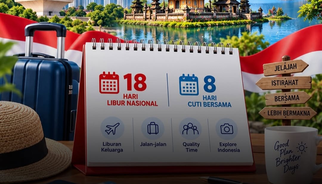 Pemerintah Tetapkan 26 Hari Libur 2027, Ini Rinciannya