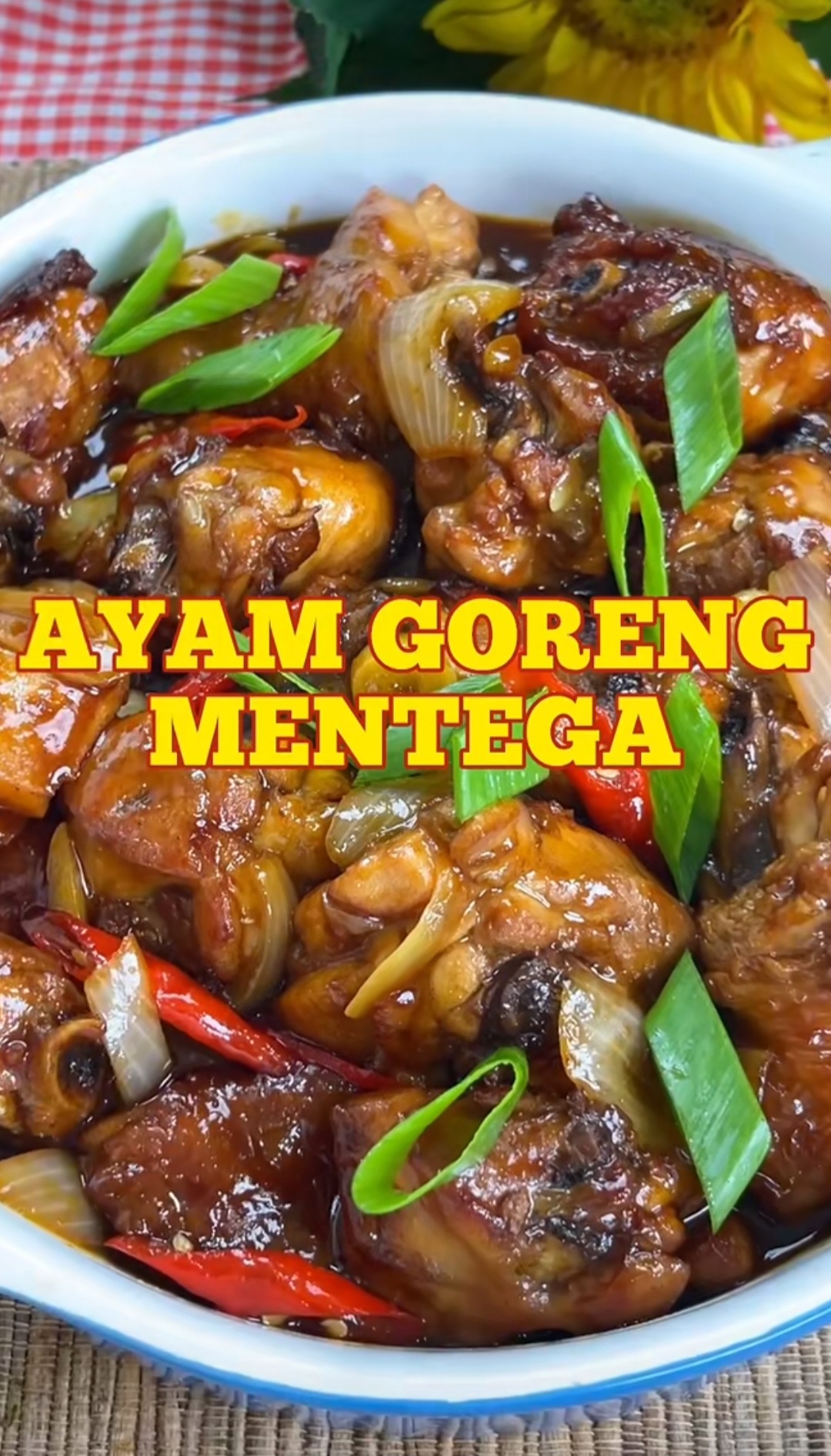 Resep Ayam Goreng Mentega Ala Firhan, Sausnya Enak Banget