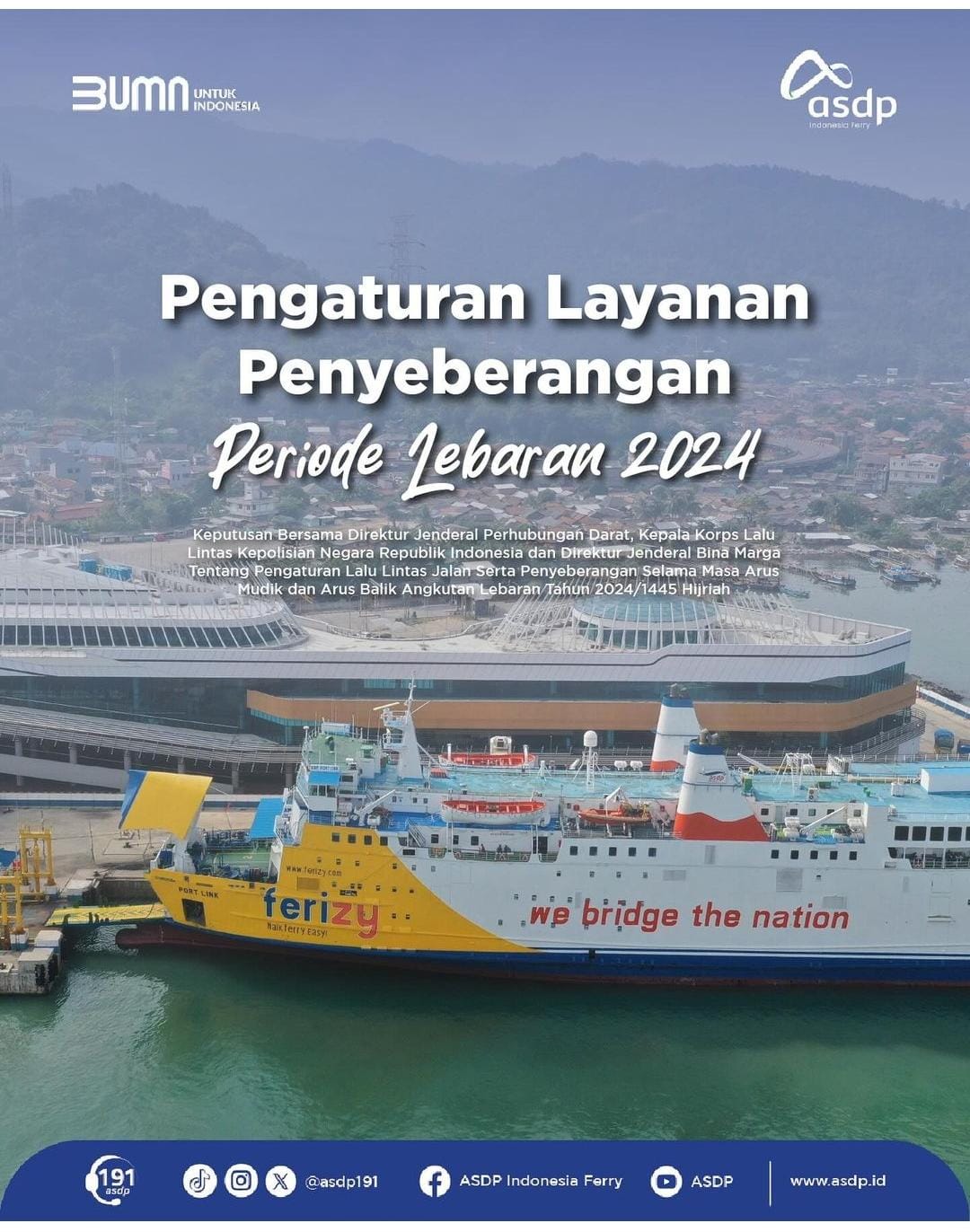 Begini Pengaturan Layanan Angkutan Penyeberangan untuk 4 Pelabuhan di Indonesia, Periode Lebaran 2024
