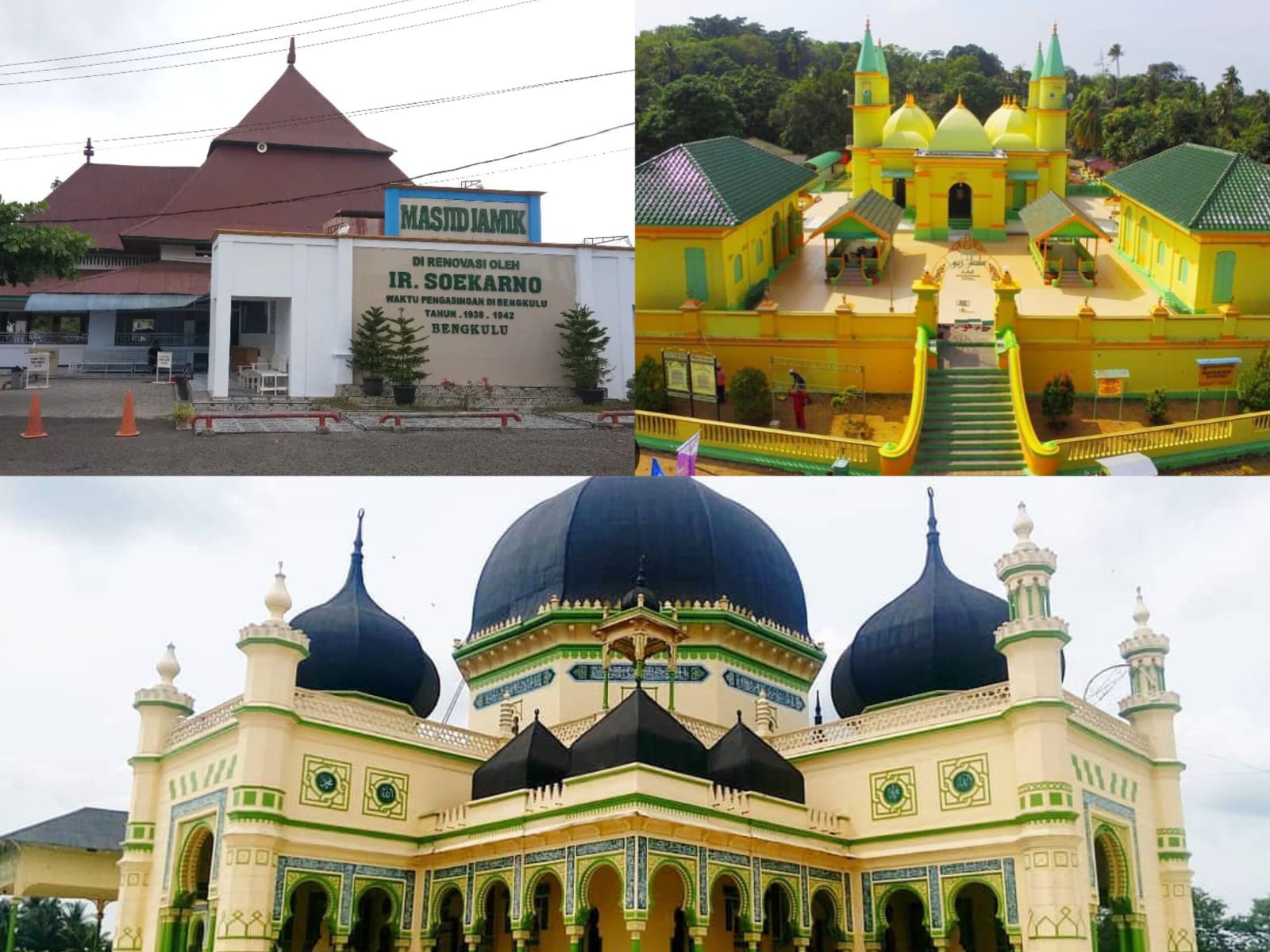 10 Masjid Bersejarah di Pulau Sumatera, Salah Satunya Ada di Bengkulu