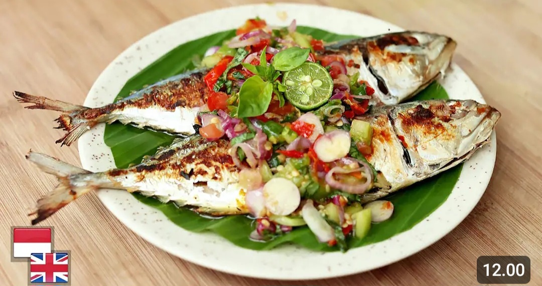 Resep Ikan Bakar Kembung dengan Sambal Colo-Colo Ala Chef Devina Hermawan