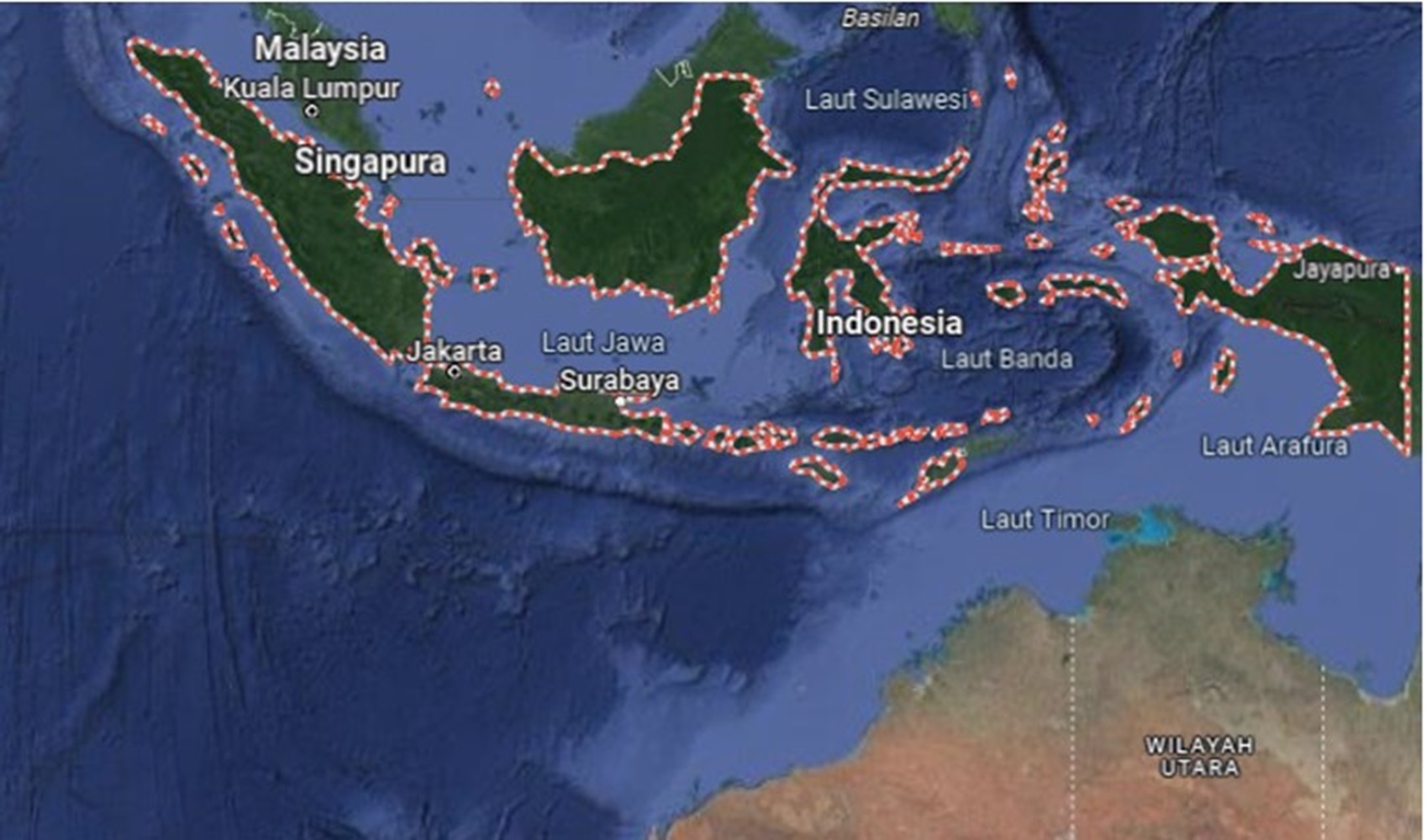 Asal-usul Nama 5 Pulau Besar, Sumatera Berasal dari Samudera, Irian Maksudnya Ikut Republik Indonesia