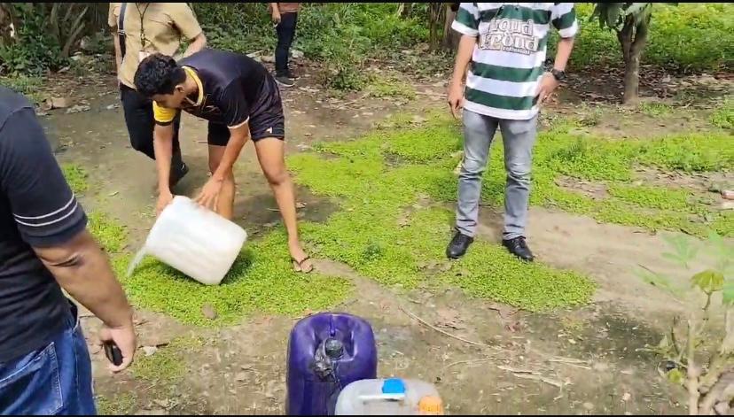 Razia di Tengah Bulan Ramadan, Polresta Bengkulu Sita Ratusan Liter Tuak dan Bahan Baku Ilegal