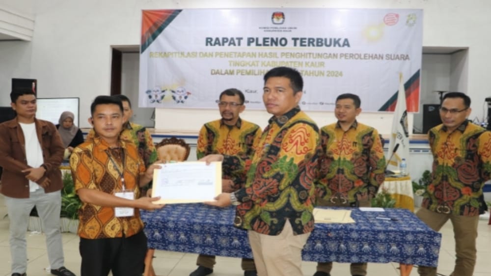 Final! Nama 25 Anggota DPRD Kabupaten Kaur 2024 - 2029, Tunggu Penetapan KPU