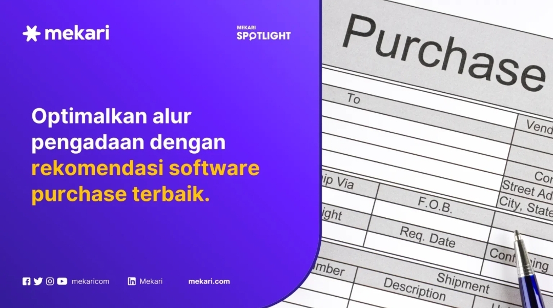 7 Software Purchase Order Terbaik yang Terintegrasi dengan Pengelolaan Vendor