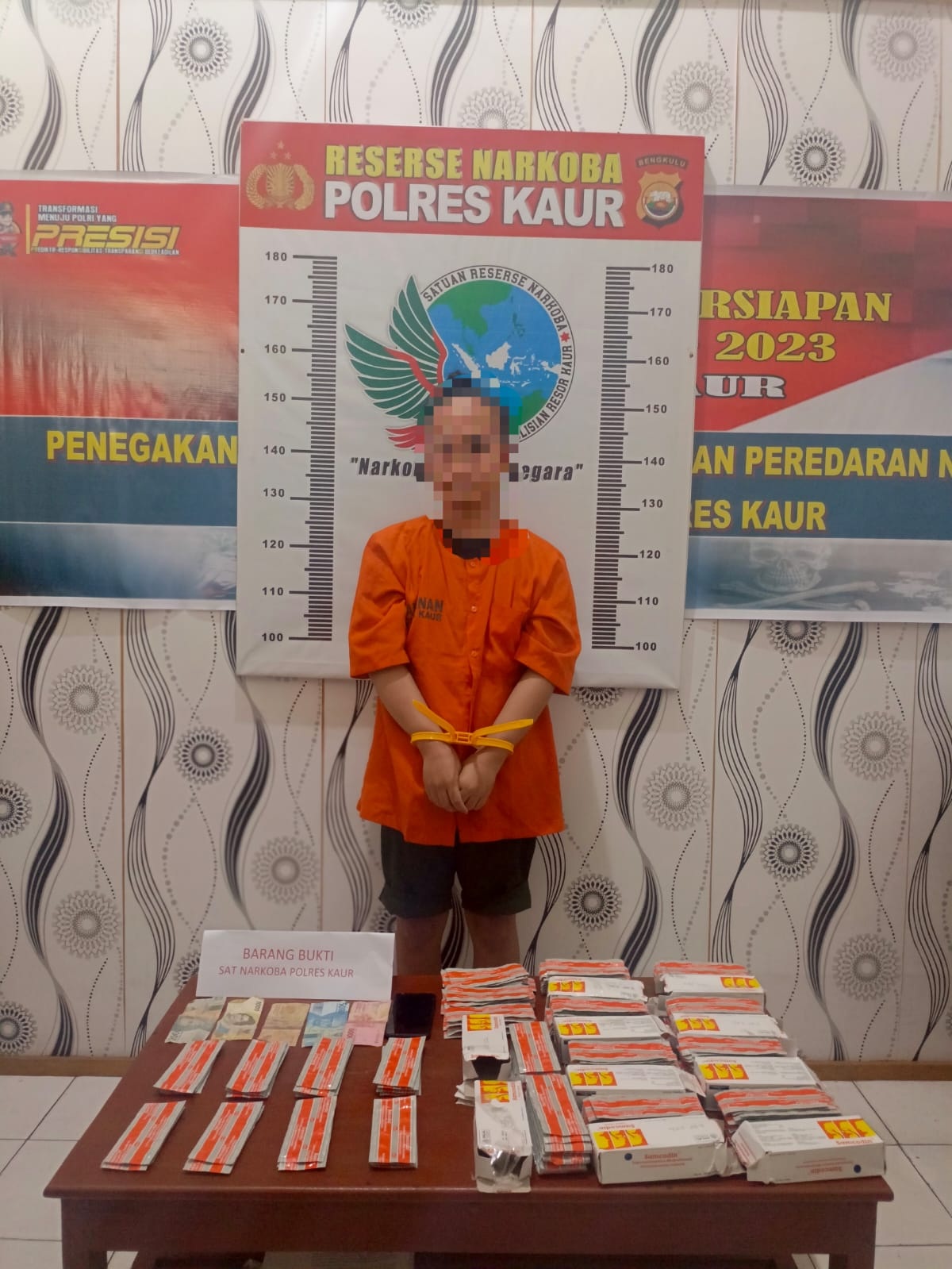 Pemuda Kaur Ditangkap Edarkan 2.600 Pil Samcodin Lewat Online