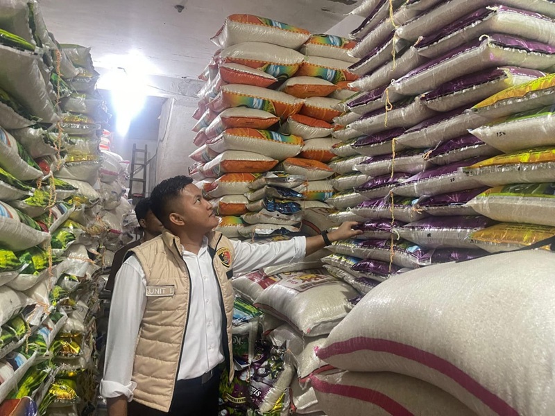 Awal 2026, Indagsi Polda Bengkulu Pantau Harga Beras Masih di Atas HET