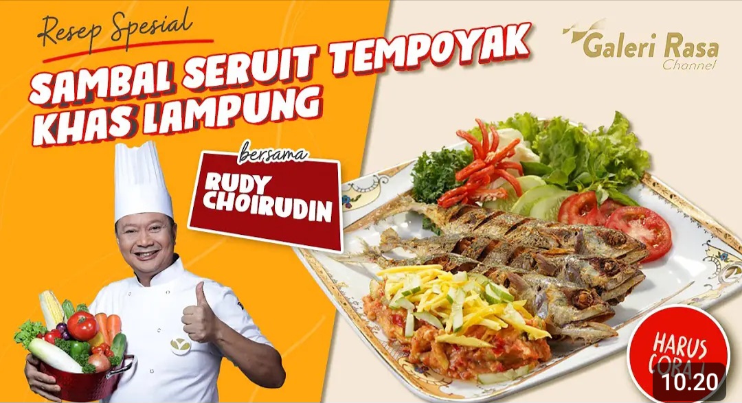 Resep Sambal Seruit Tempoyak Ala Chef Rudy Choirudin: Sajian Nusantara Khas Lampung yang Sedap