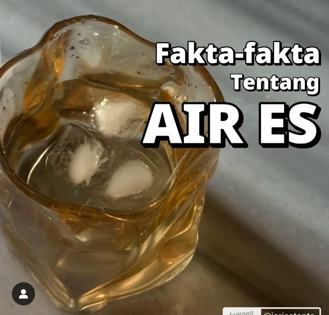 6 Fakta Menarik Tentang Air Es, Ternyata Tidak Bikin Gendut