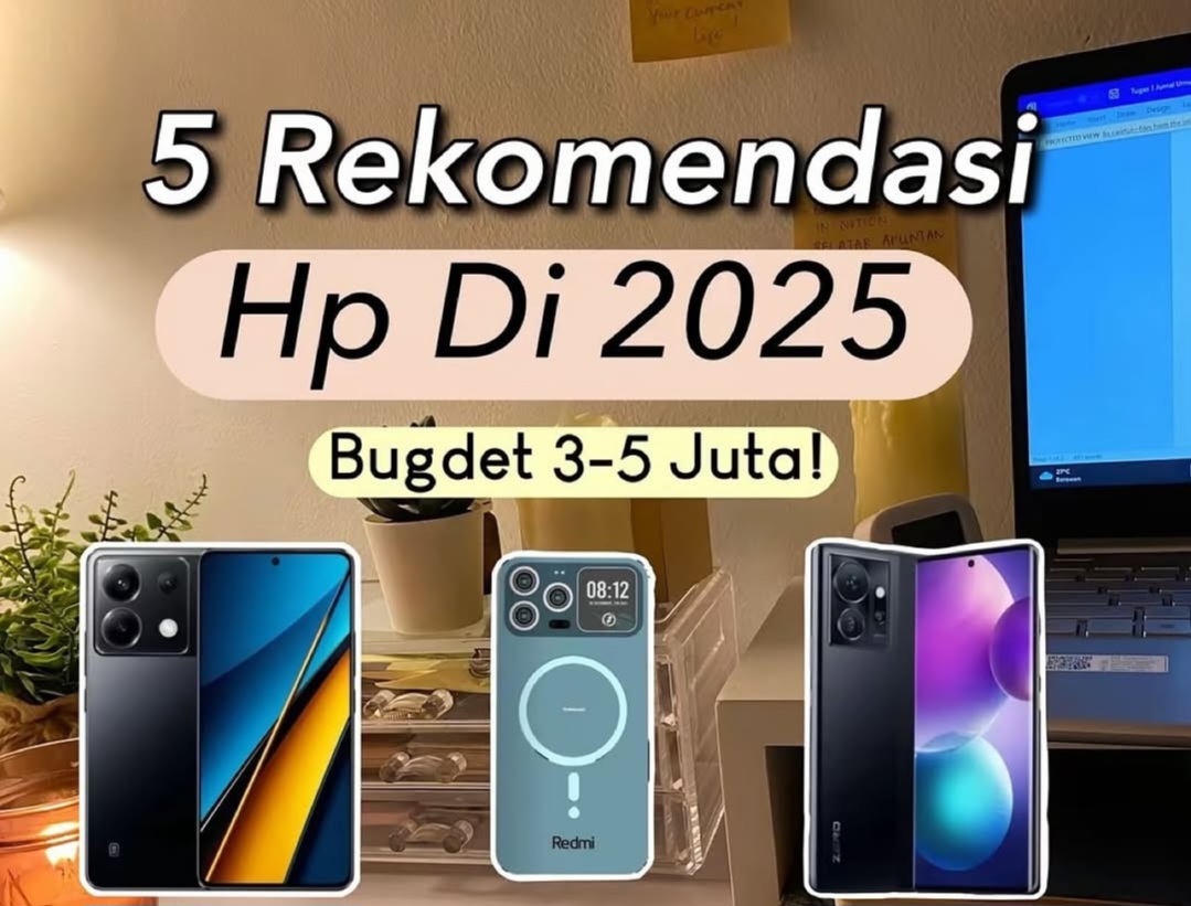 5 Handphone Terbaik 2025: Kualitas Kelas Atas, Harga Bersahabat, Pilihan Cerdas!