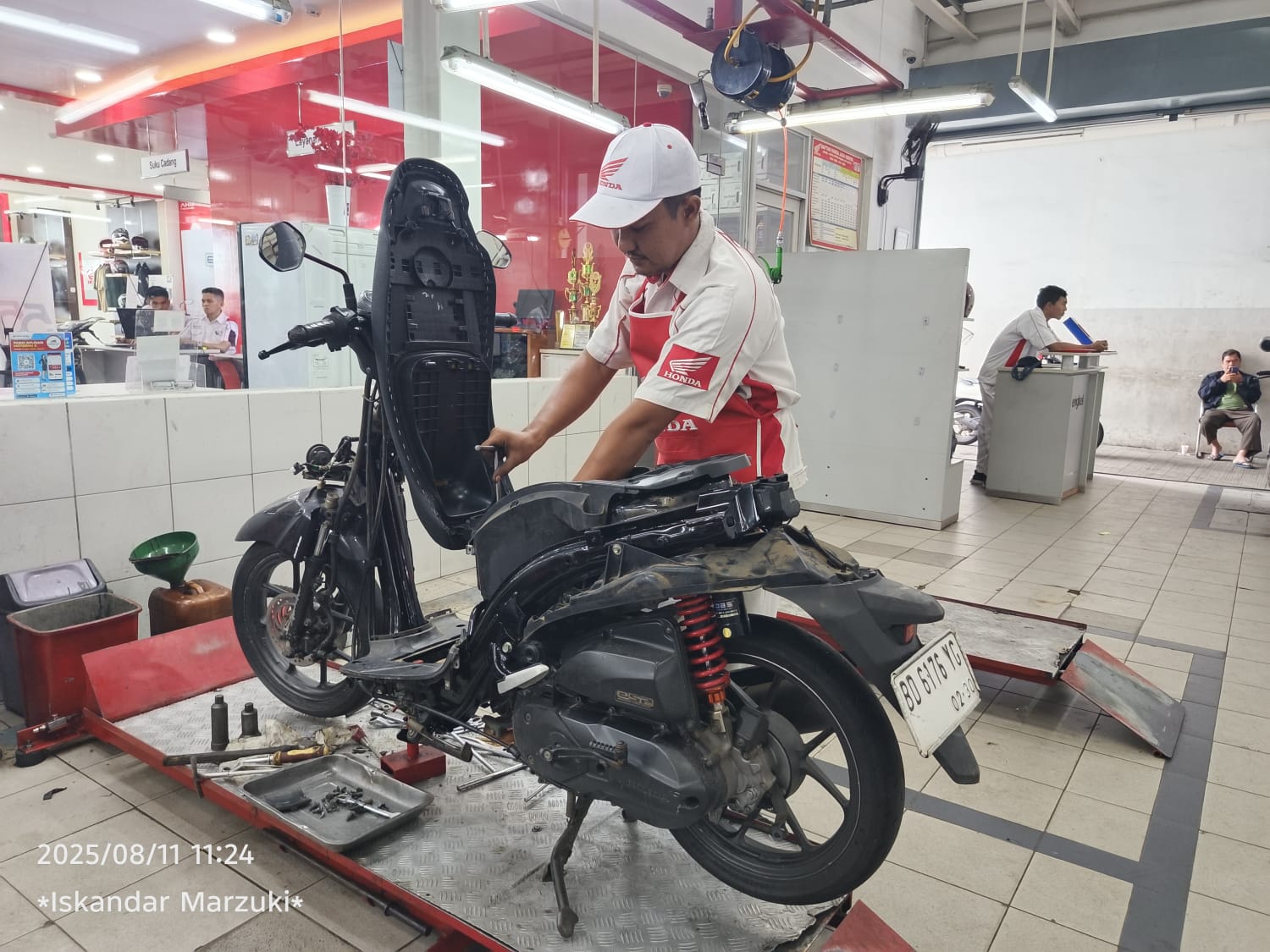 #Cari_Aman, Astra Motor Bengkulu Ingatkan Pentingnya Rawat Motor Rutin