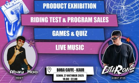 Honda Night Vibes Kaur 2025: Malam Penuh Musik, Games Seru, dan Promo Menarik Bareng Astra Motor Bengkulu