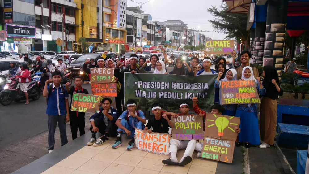 Aktivis Lingkungan Soroti Capres Tidak Berpihak pada Lingkungan, Gelar Aksi Power Up