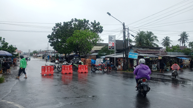 Dampak Banjir di Kota Bengkulu, 2 Ruas Jalan Utama Ditutup Sementara