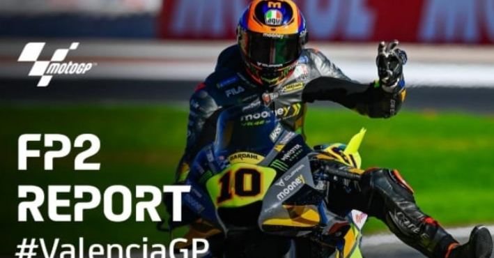 Anak Buah Rossi Kuasai FP 2 GP Valencia