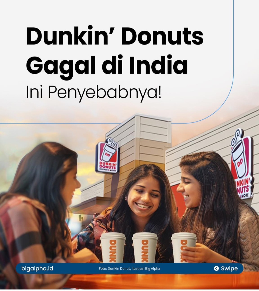Di India Dunkin Donuts Tak Berkembang, Ternyata Ini Alasannya