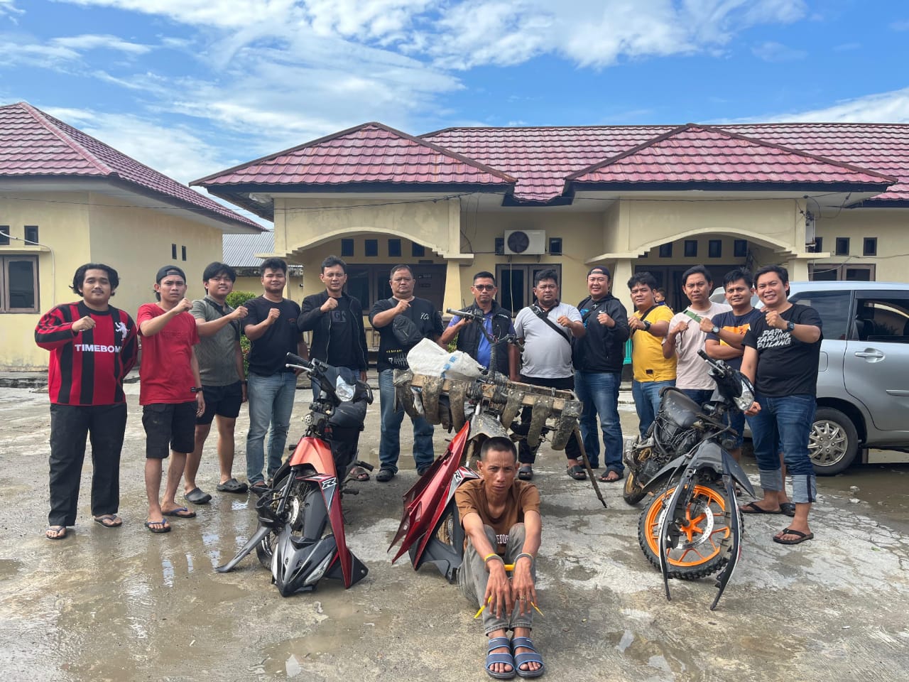 Buronan Curanmor di Bengkulu Ditangkap, Polisi Amankan 3 Motor Hasil Curian