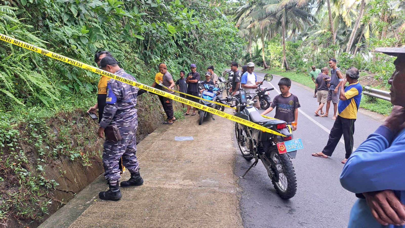 Temuan Jasad Janin Bayi di Selokan Pantai Pasar Bawah, Warga Bengkulu Selatan Gempar