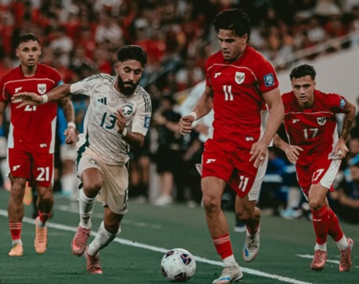 Indonesia Tumbang 2-3 dari Arab Saudi, tapi Tunjukkan Mental Petarung