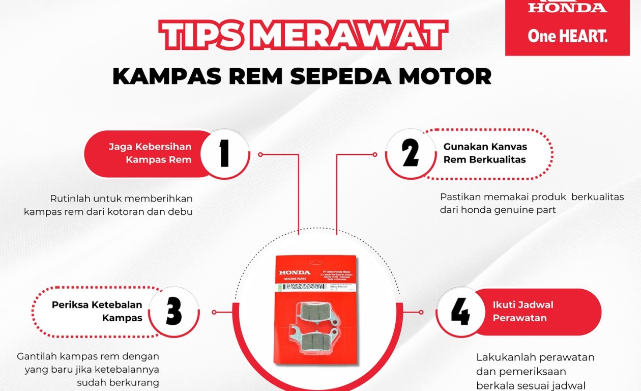 Panduan Perawatan Kampas Rem Motor dari Astra Motor Bengkulu