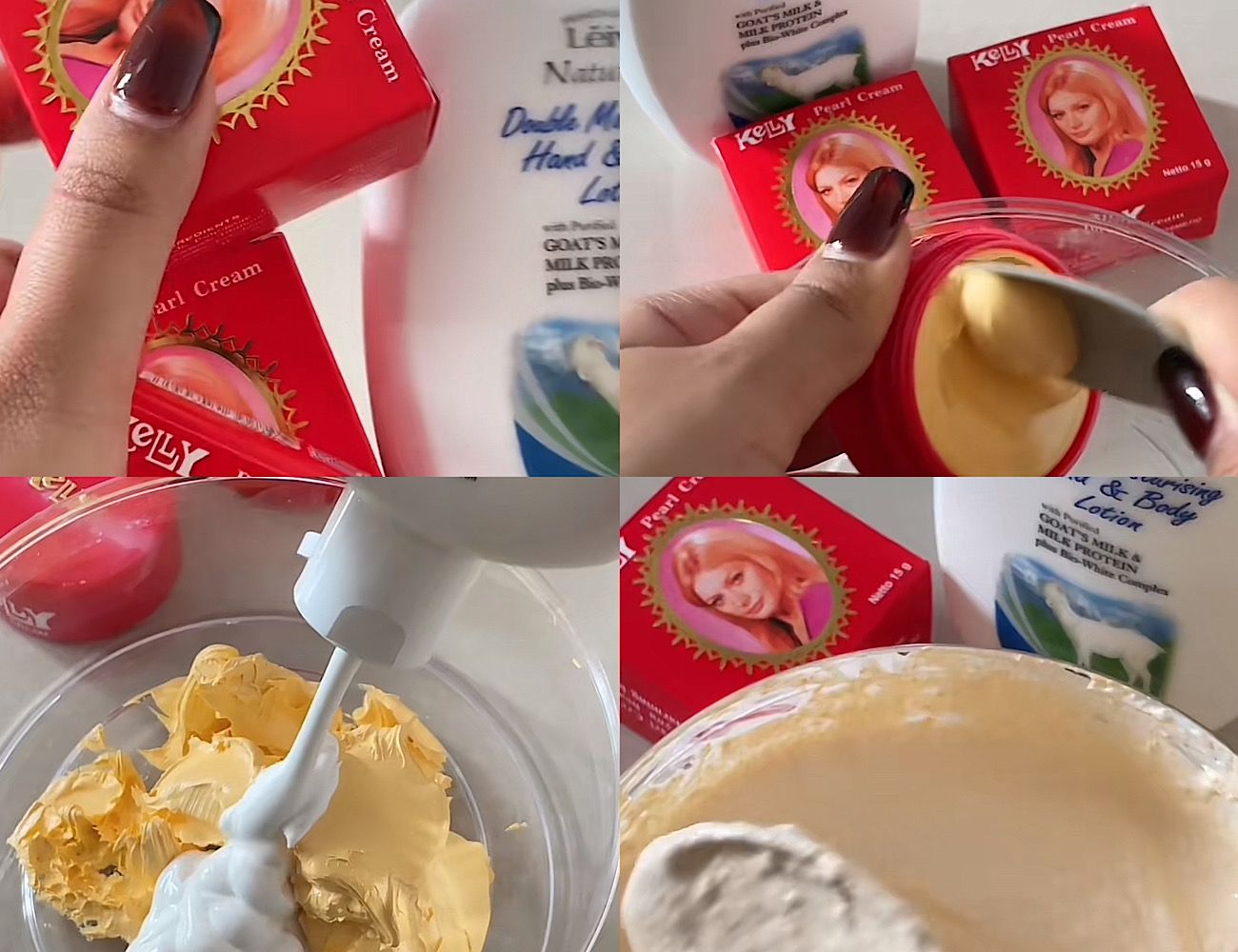 Racikan Pemutih Viral: Kombinasi Body Lotion Leivy Susu Kambing dan Cream Kelly, Hasilkan Kulih Putih Cerah !
