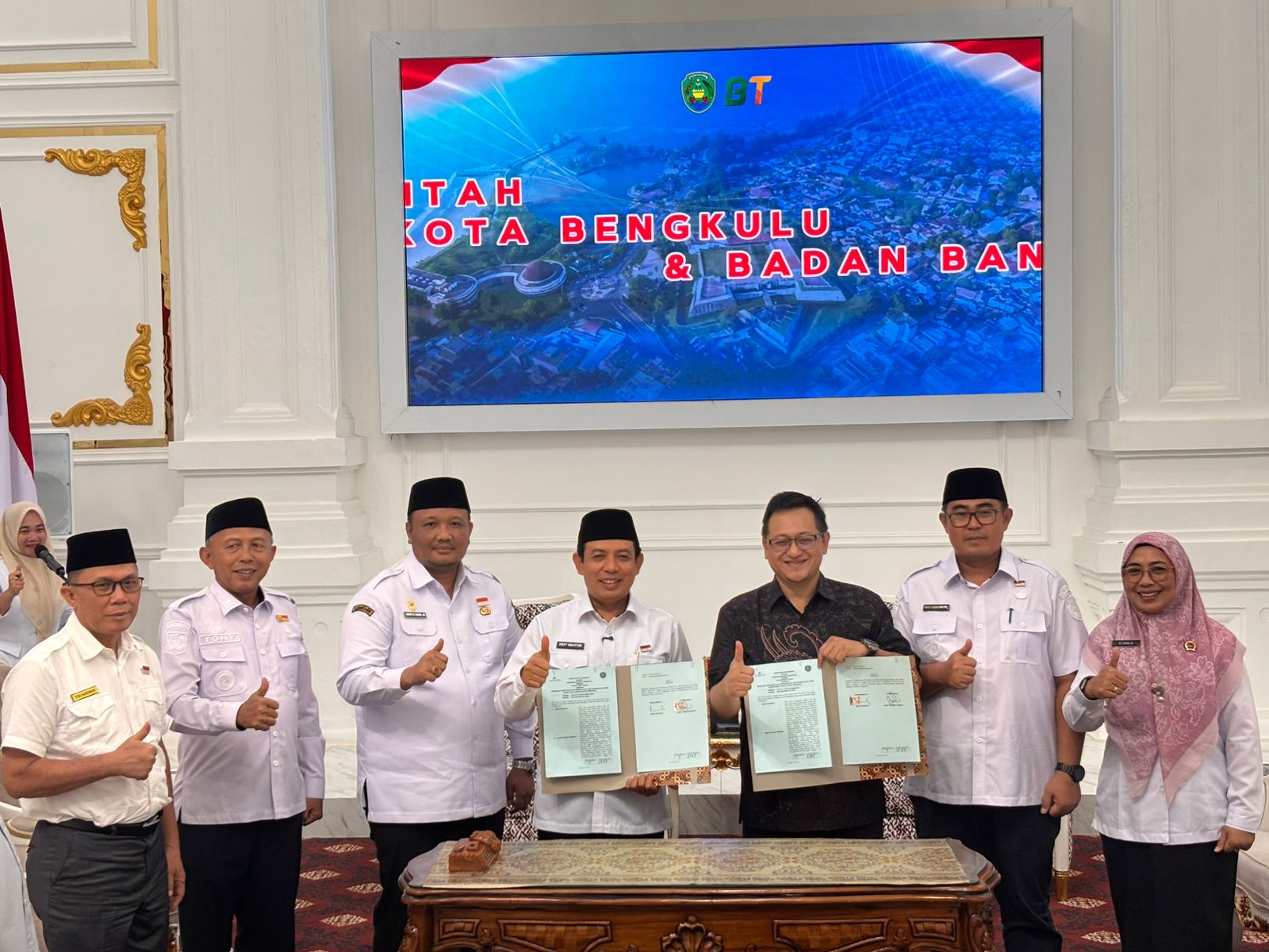 Bank Tanah Teken MoU dengan Wali Kota Bengkulu untuk Optimalkan Pemanfaatan Tanah dan Tingkatkan Kesejahteraan