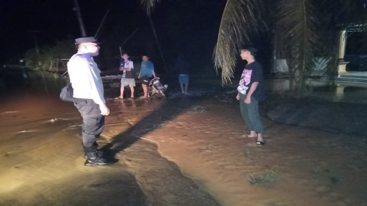 Ratusan Rumah dan Jalan Raya Terendam Banjir di Semidang Alas Maras, Hujan Deras Sejak Kamis Malam