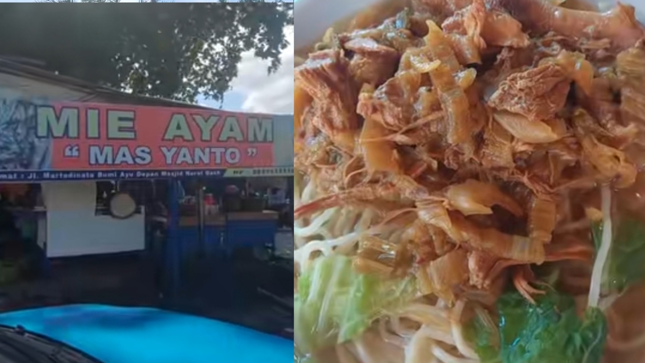 Coba Mie Ayam Mas Yanto, Kuliner Nikmat di Kota Bengkulu yang Menggoda