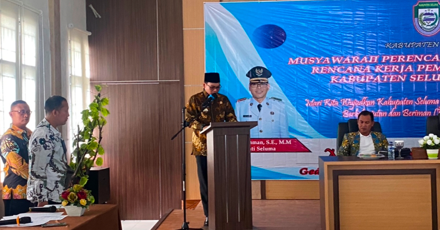 Bupati Seluma Tekankan Musrenbang Sebagai Wujud Demokrasi Pembangunan yang Inklusif