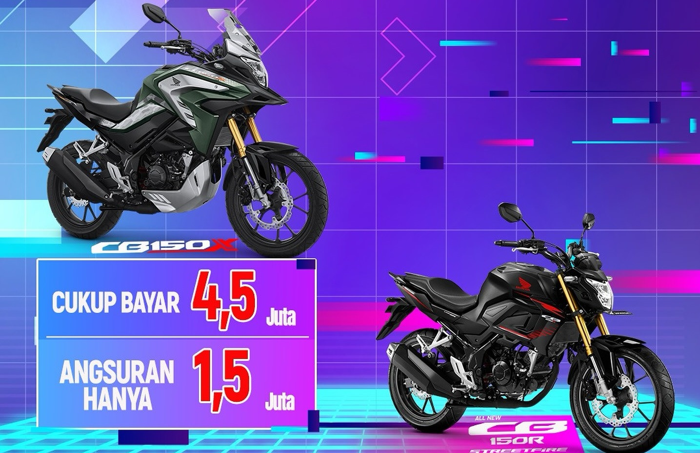 Astra Motor Bengkulu Hadirkan Promo Menarik untuk Honda CB150X di Bulan Oktober!