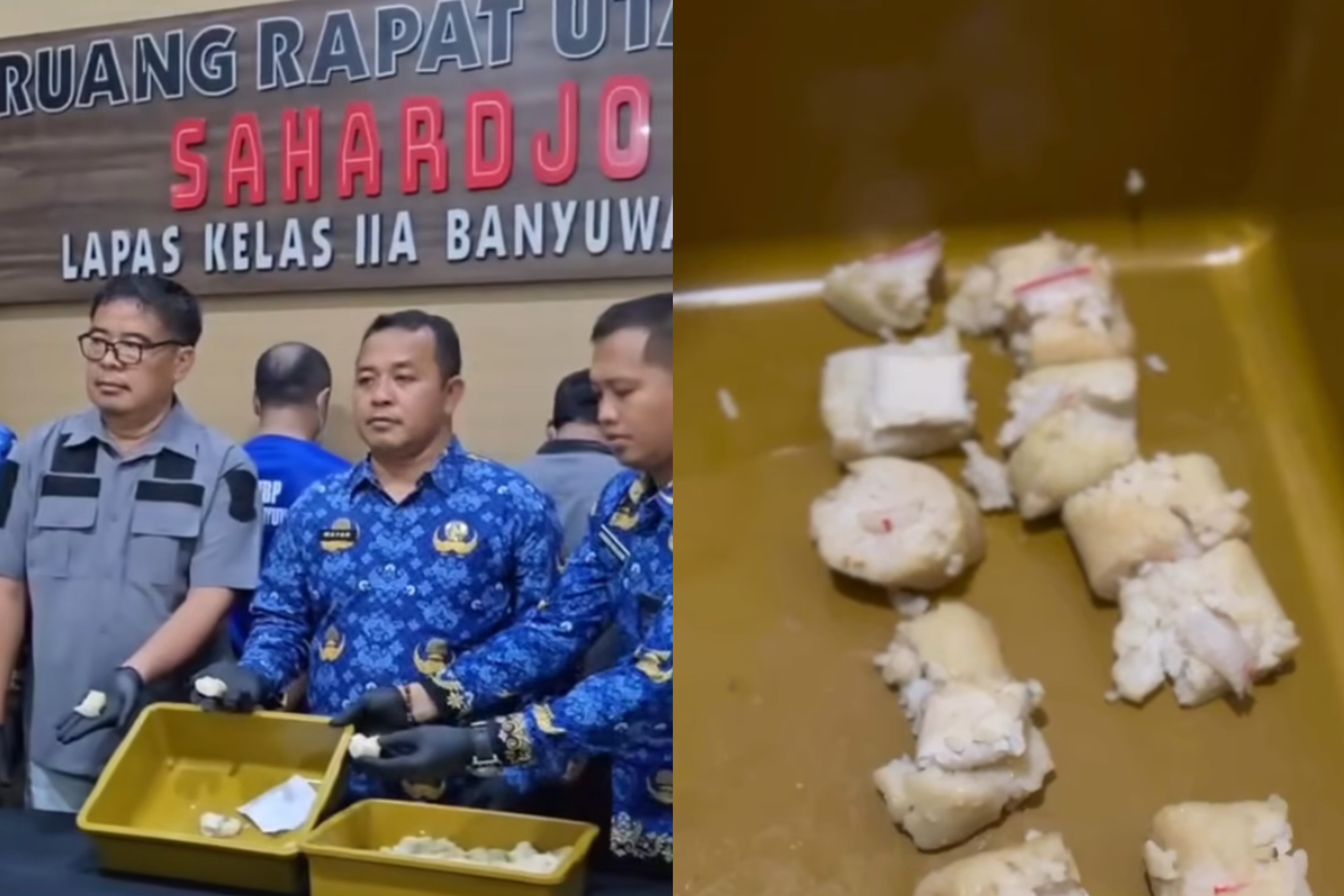 Lontong Isi Sabu Gagal Masuk Lapas, Petugas Gagalkan Modus Licik Penyelundupan