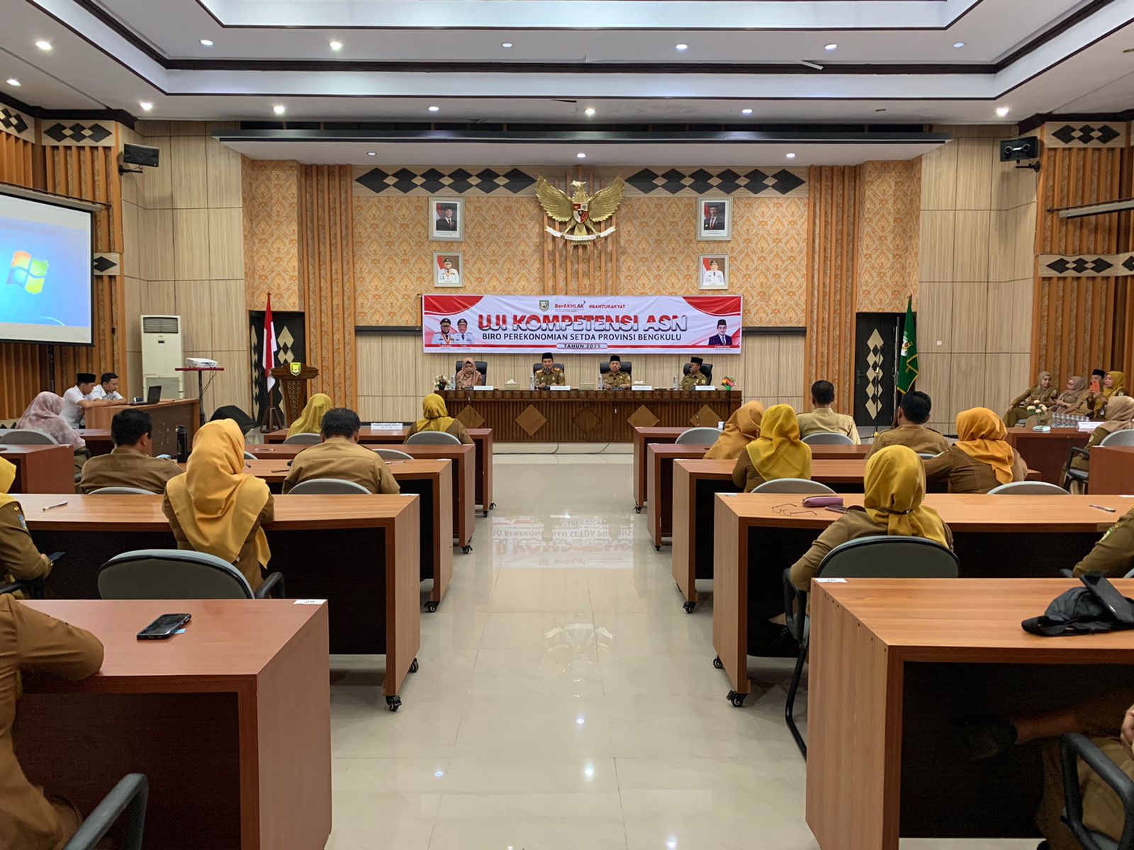 Pemprov Bengkulu Gelar Uji Kompetensi ASN Biro Perekonomian, Ukur Profesionalisme dan Kinerja